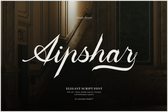 Aipshar: Where Artisan Prestige Meets Modern Typography