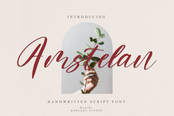 Amstelan: The Script Font That Brings Authentic Elegance