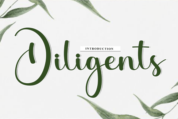 Diligents: The Rhythmic Script Font for Artisan Branding
