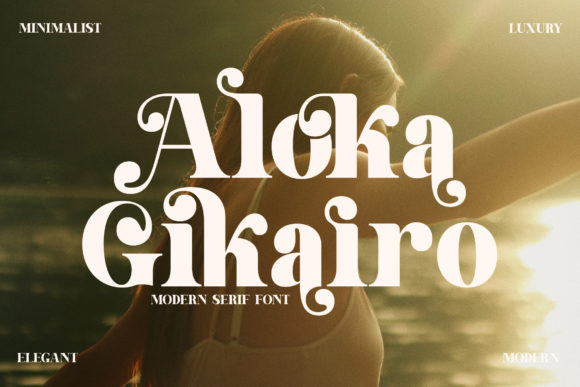 Exploring the Stylish Serif Script of Aloka Gikairo