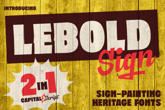 Lebold Sign: Reviving Hand-Painted Signage for Modern Design