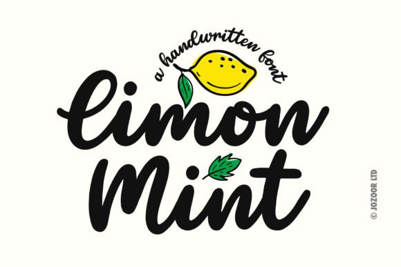 Limon Mint: A Fresh Take on Modern Script Fonts