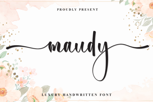 Maudy: The Signature Font for Effortless Luxury