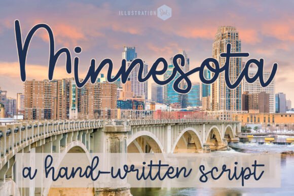 Minnesota: A Hand-Crafted Font with Stencil Bold Style