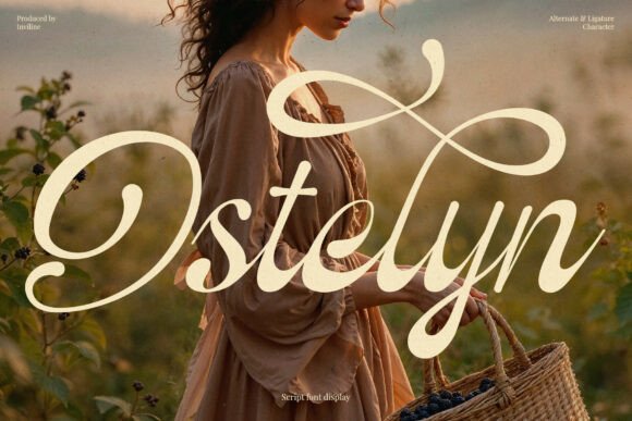 Ostelyn Regular: A Vintage Script for Modern Designs