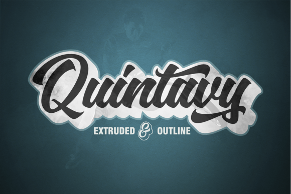 Quintavy: A High-Impact Script Font for Dynamic Projects