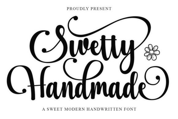 The Sweetty Handmade Calligraphy Font: A Designer's Winter Muse