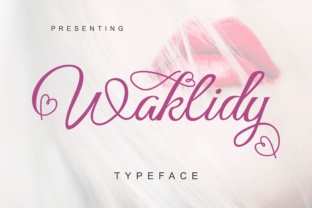 Waklidy: Adding Delicate Romance to Modern Typography