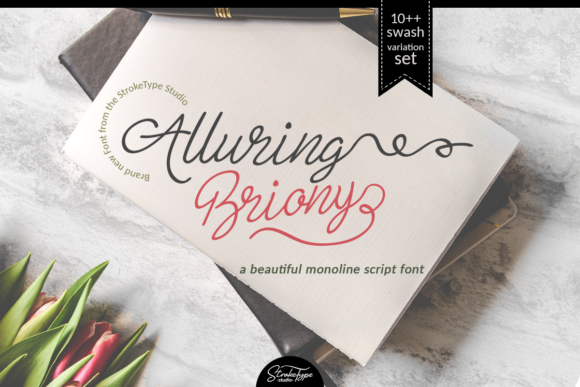 Why Alluring Briony is Your Go-To Script for Timeless Elegance
